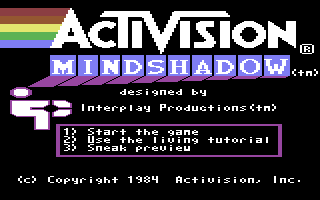 Mindshadow on Commodore 64