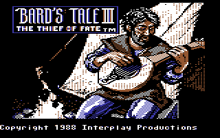 The Bard's Tale III: Thief of Fate on Commodore 64